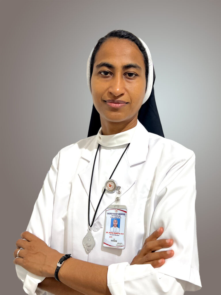 Sr. Jeena Mariya S H - Psychiatric Social Worker